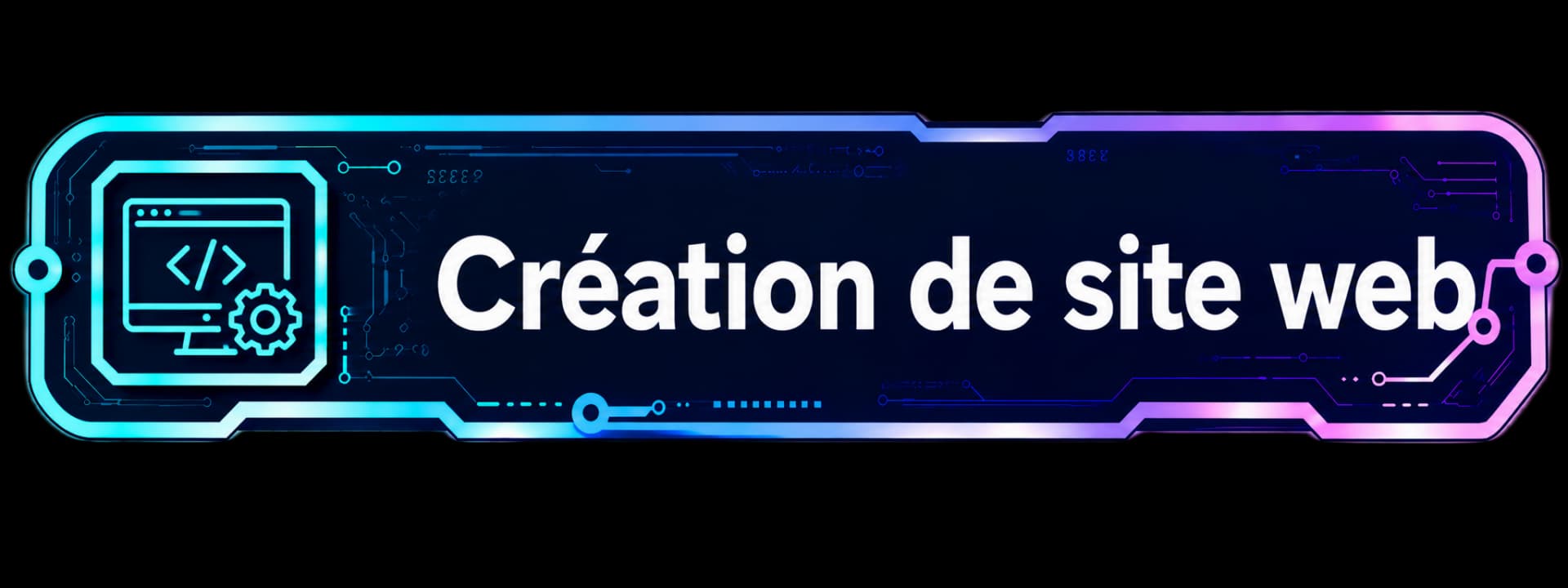 Création de site web sur mesure